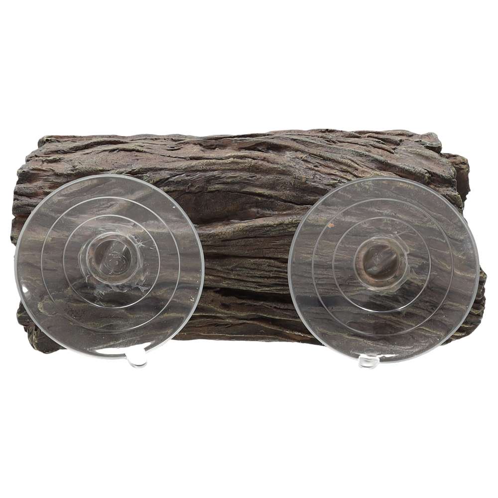 AQ Mini Log Hide with suction Cups 155x85x75mm