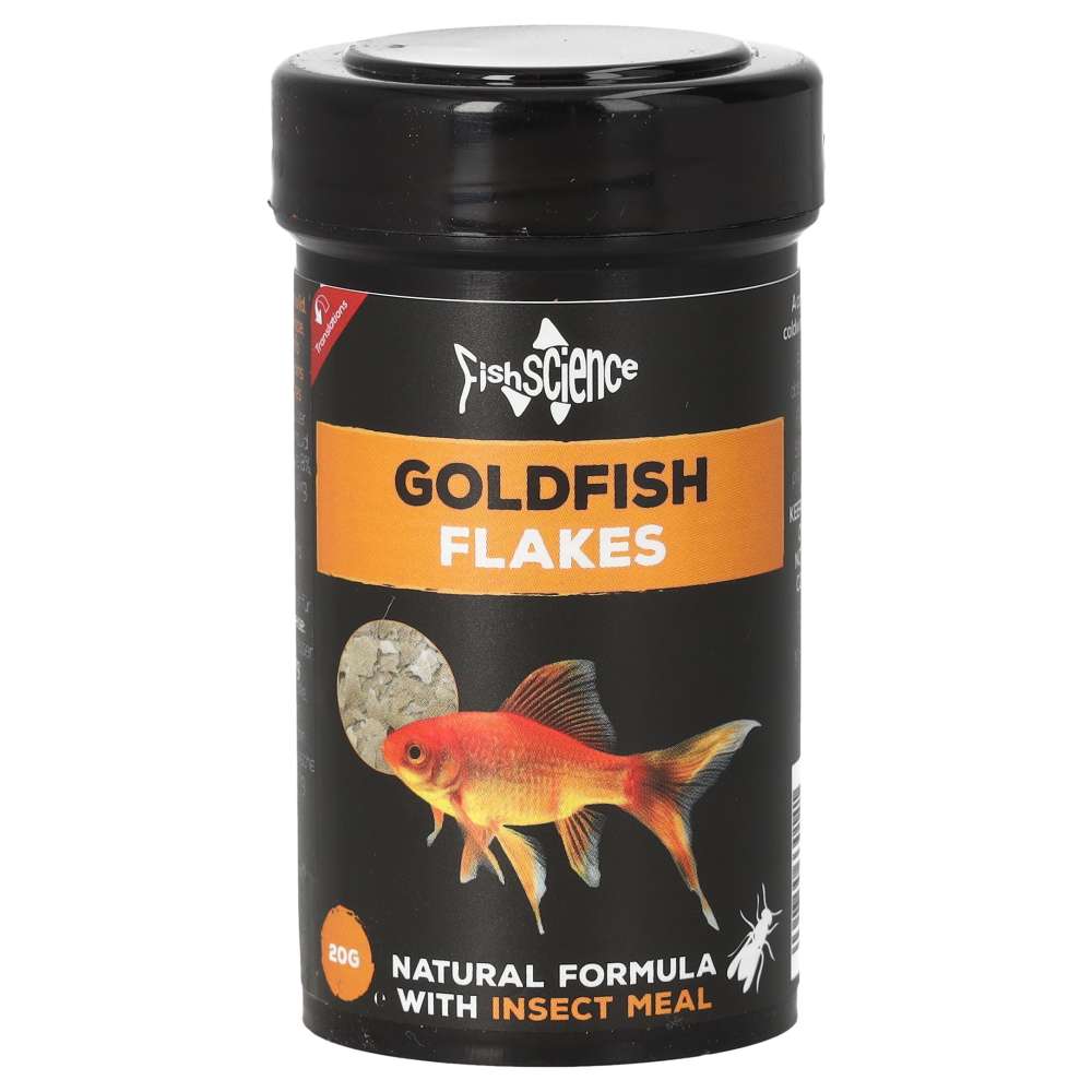 Fish Science Goldfish flakes 20g, (100ml)