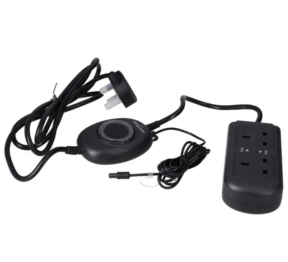 RZ Dual Plug Dimming Stat & Timer 300w