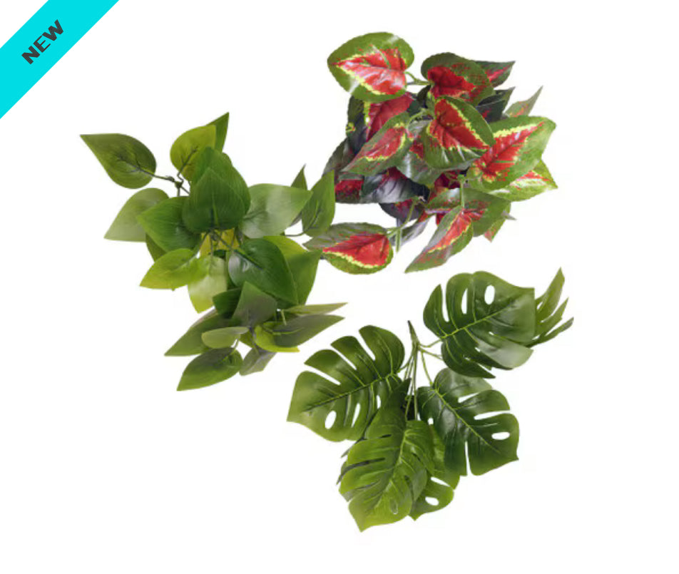 Habistat Artificial Plant, 3 Pack, Green