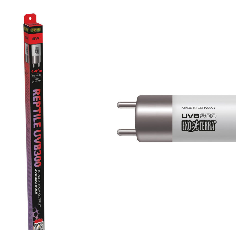 ET Reptile UVB300 T5 VHO-8W 12” 14%