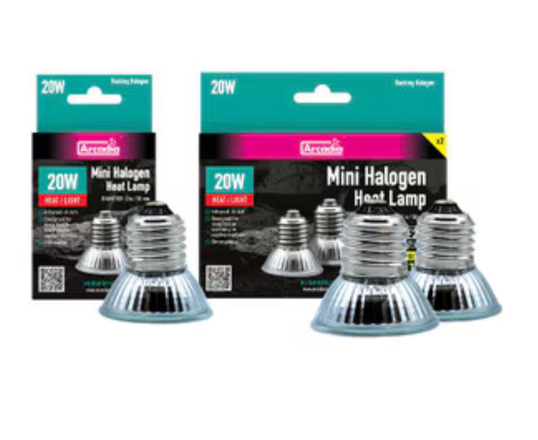 Arcadia Mini Halogen Heat Lamp 20W