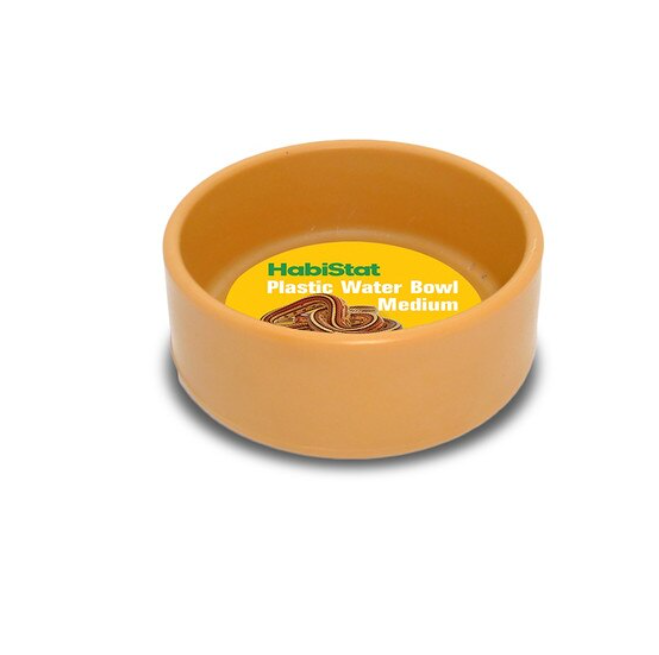 HabiStat Round Plastic Water Bowl Medium