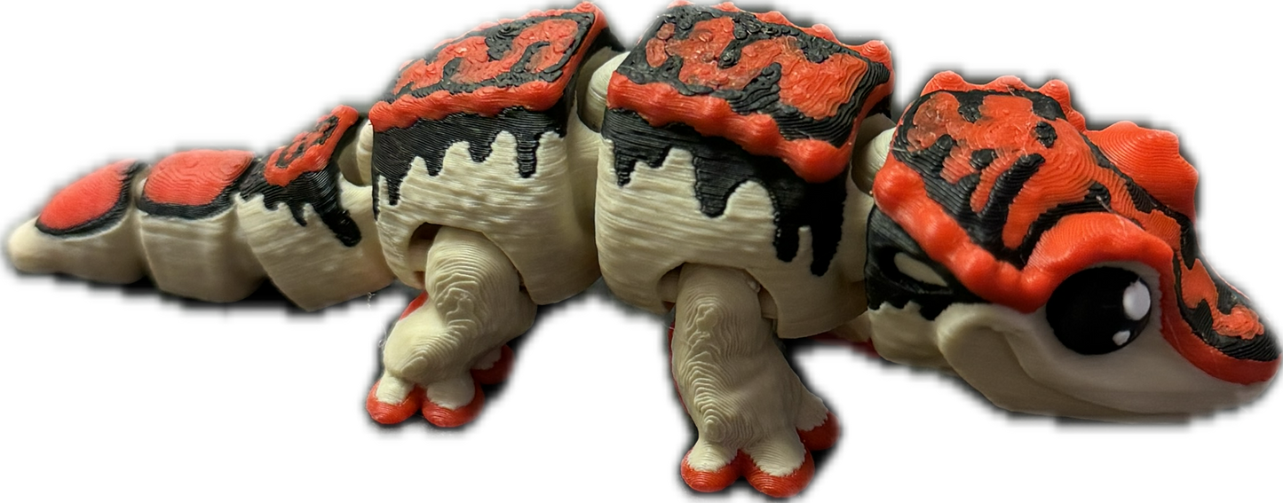 3D Printed Crested Gecko Toy