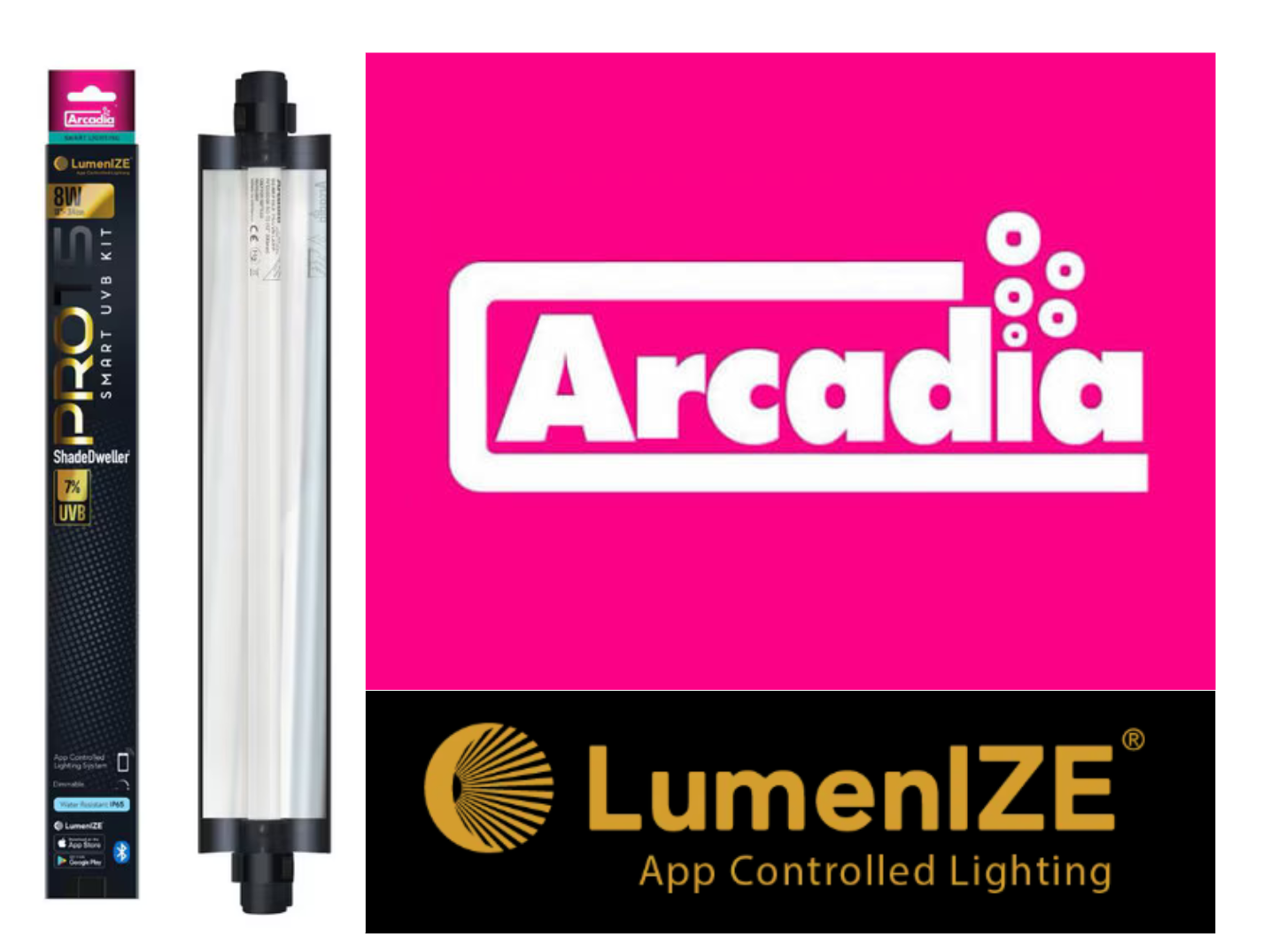 LumenIZE Pro T5 Smart UVB Kit