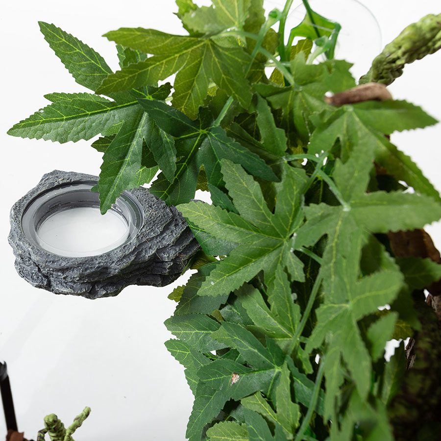 Repti Zoo Magnetic Arboreal Feeder Rock 12x8cm