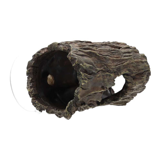 AQ Mini Log Hide with suction Cups 155x85x75mm