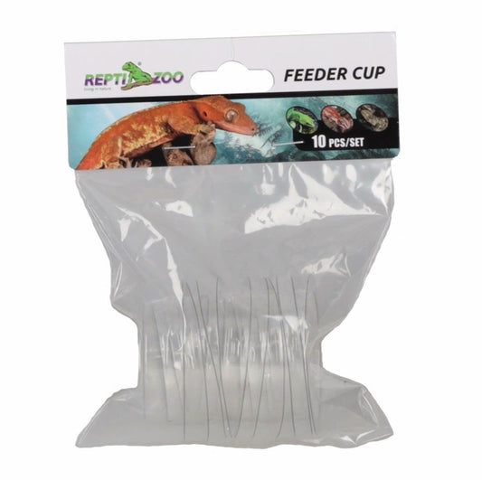 RZ Spare Feeder Dish 10-Pack (Clear) 8cm