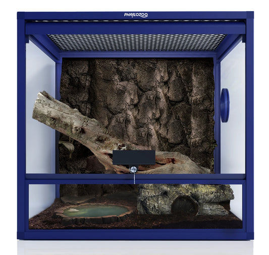 Phailozoo 45x45x45 Enclosure (With lock) - Dart Blue