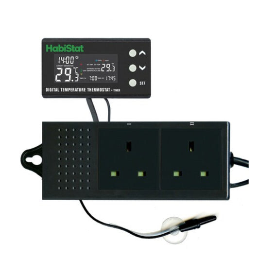 HabiStat Digital Temperature Thermostat + Timer