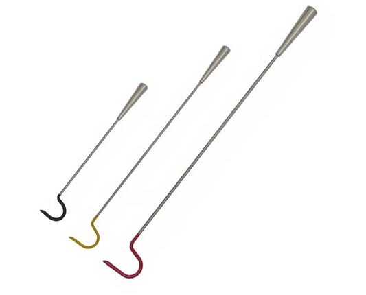 HabiStat Snake Hook, Stainless Steel 40cm