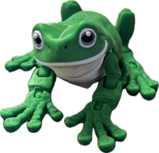 3D Printed Frog Toy