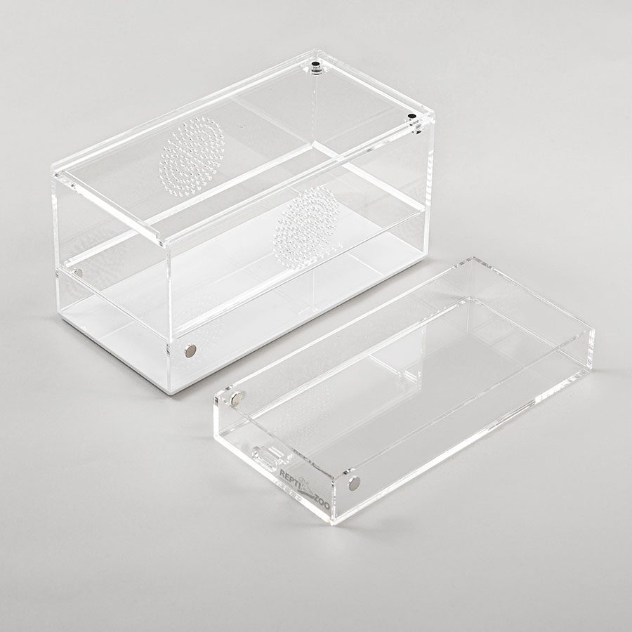 RZ Acrylic Case with Removable Tray, 203x102x102mm