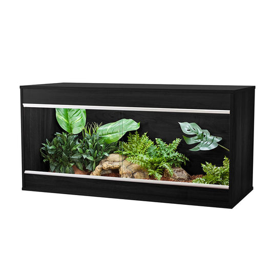 VE Repti-Home Maxi/Lge Black including cabinet
