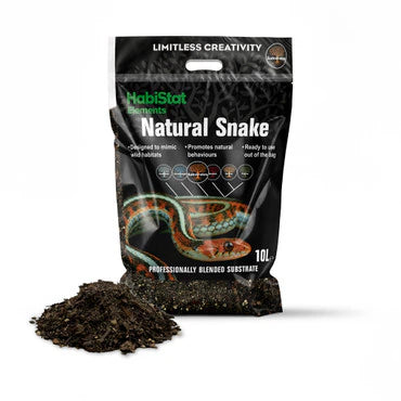 Habistat Elements Natural Snake Substrate 10l