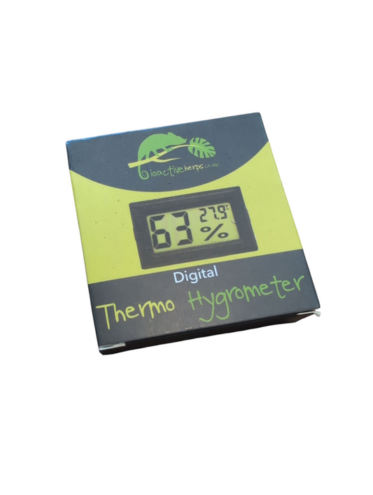 Bioherp Digital Thermometer/Hygrometer with probe