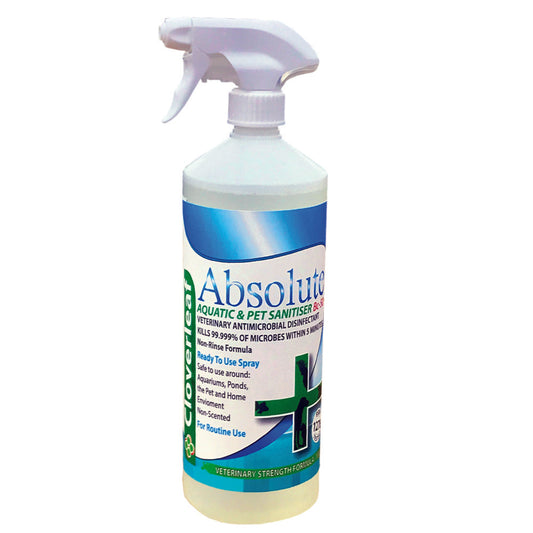 CL ABSOLUTE+ Aquatic & Pet Sanitiser Spray 1Ltr